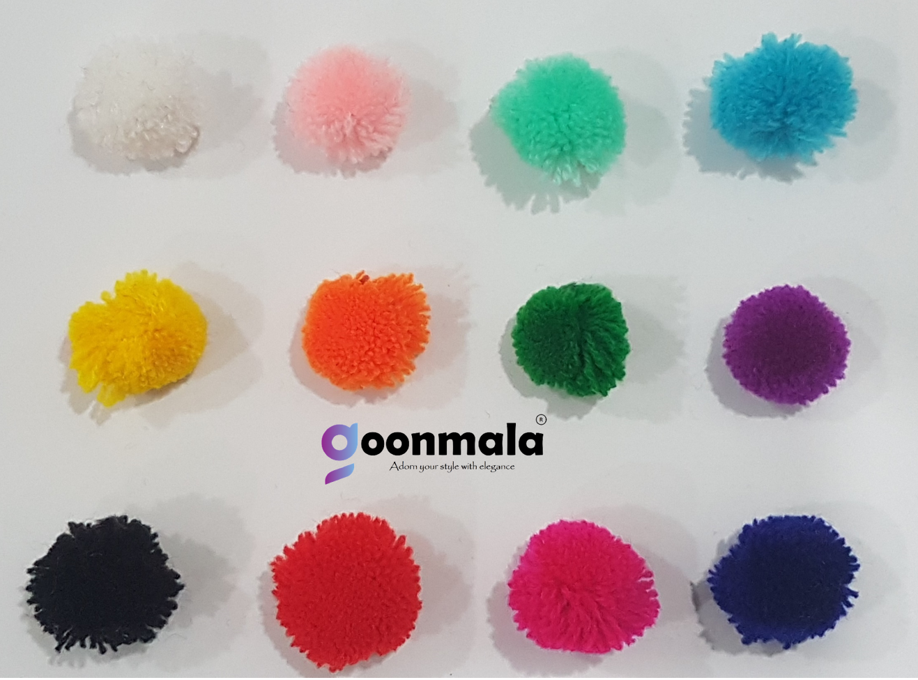 Pom Pom Balls small size,200 Pieces Pom Pom Balls for Arts, Craft and Handicrafts woollen, Multi colour - Image 3