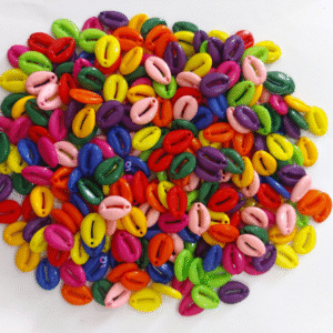 Dark Pastal Colour Artificial (Plastic) kodi/Cowrie for Craft, Jewllery, Bracelet, Rakhi, Embroidery Work 200 Piece