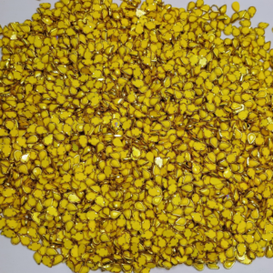 Kundan stone For Jewellery making, Bangles Embroidery Craft & Cloth Works, Plastic Drop Kundan 4x6mm, 500 pieces, Yellow