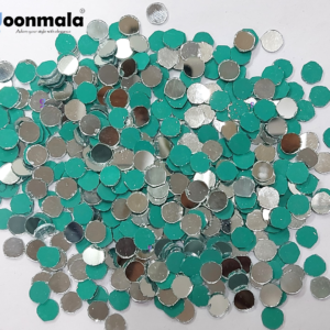 Mirror beads For Jewellery Making, Craft Work and Lippan Art Work, Silver Round 8mm 1000 Pieces