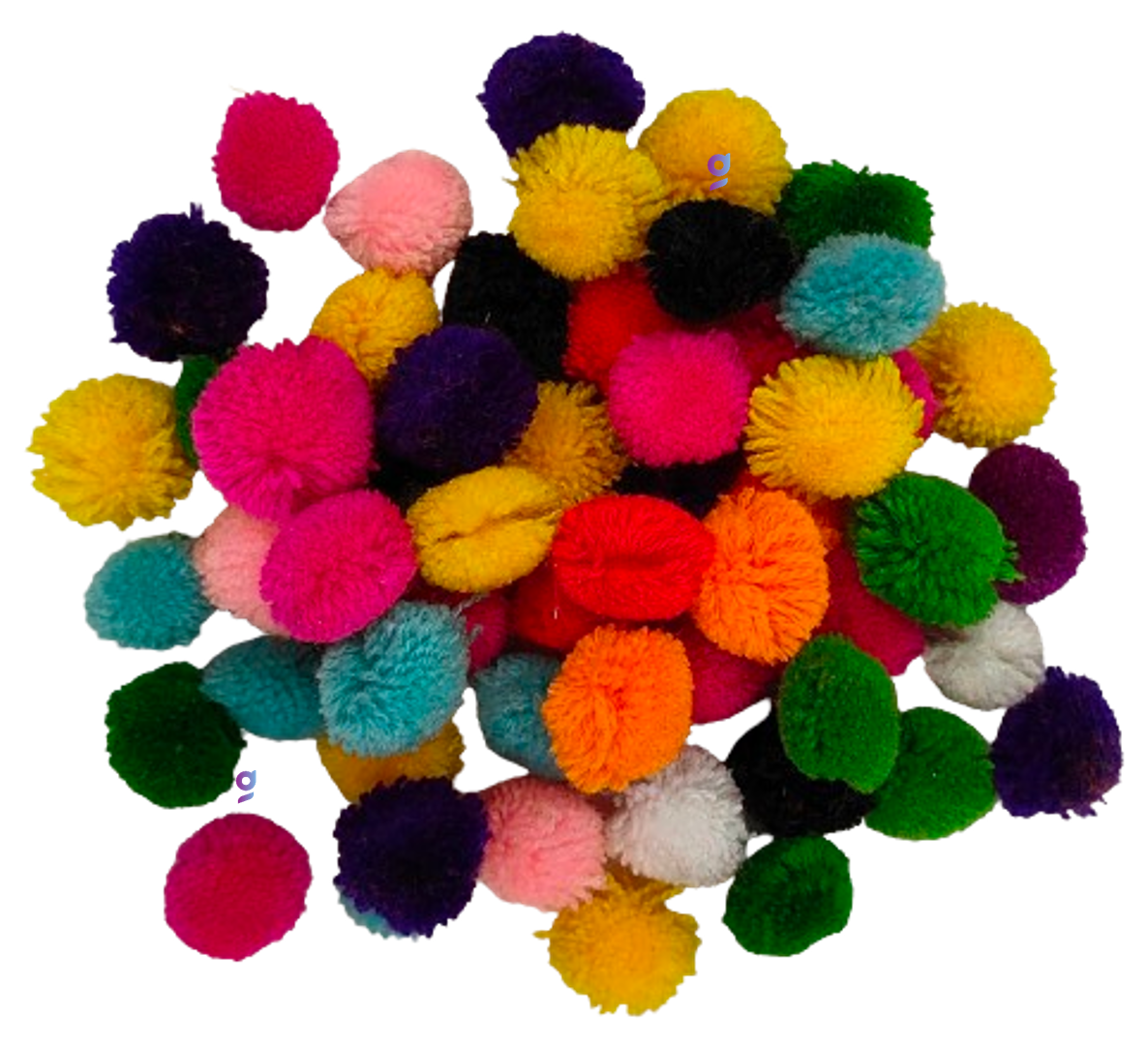 Pom Pom Balls small size,200 Pieces Pom Pom Balls for Arts, Craft and Handicrafts woollen, Multi colour
