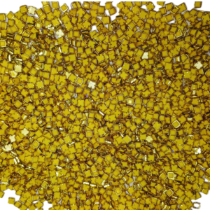 Kundan stone For Jewellery making, Bangles Embroidery Craft & Cloth Works, Plastic Square Kundan 4x4mm, 500 pieces, Yellow